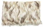 Bosie Lamina Natural Rectangular Fur Cushion - Bargainia.com - 5018705968919