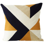 Bosie Ozella Abstract Pattern Embroidered Cushion - Bargainia.com - 5018705470061