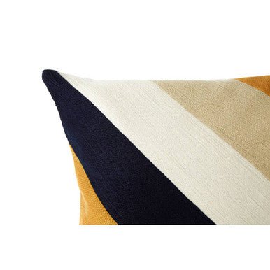 Bosie Ozella Abstract Pattern Embroidered Cushion - Bargainia.com - 5018705470061