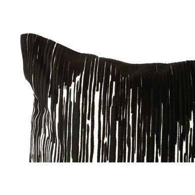 Bosie Ozella Black and White Embroidered Cushion - Bargainia.com - 5018705470016