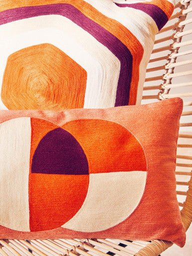 Bosie Ozella Multicolour Rectangular Cushion - Bargainia.com - 5018705953939