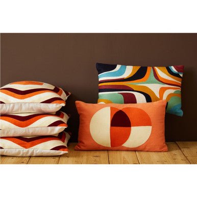 Bosie Ozella Multicolour Rectangular Cushion - Bargainia.com - 5018705953939