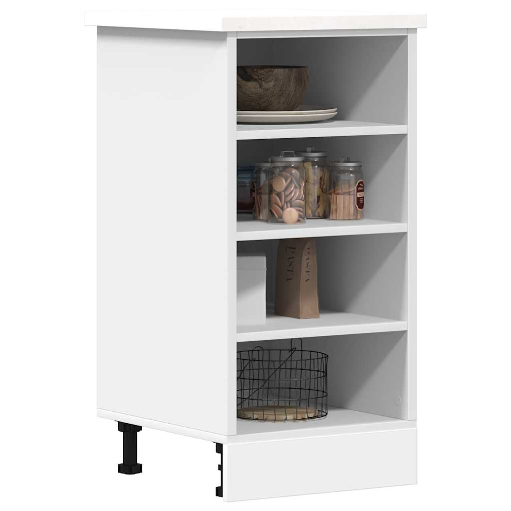 Bottom Cabinet White 40x44.5x81.5 cm Engineered Wood - Bargainia.com - 8721158425485 - 854202