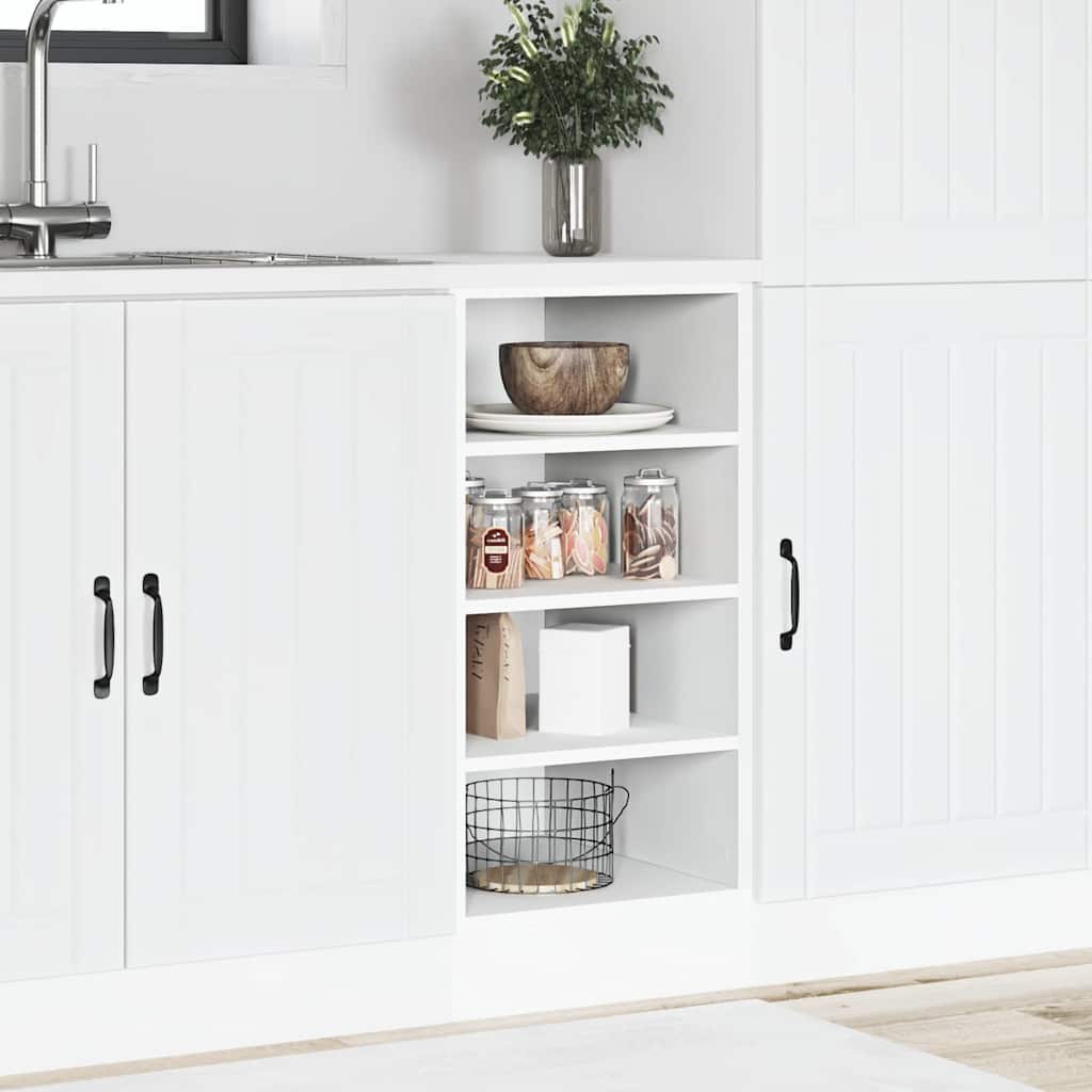Bottom Cabinet White 40x44.5x81.5 cm Engineered Wood - Bargainia.com - 8721158425485 - 854202