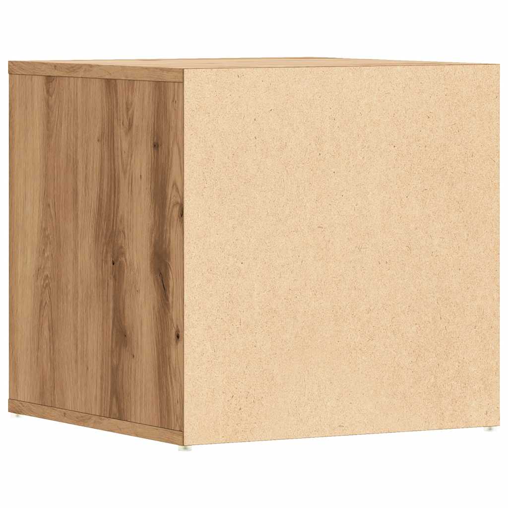 Box Drawer Artisan Oak 40.5x40x40 cm Engineered Wood - Bargainia.com - 