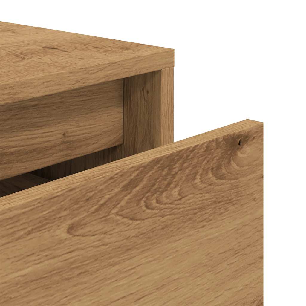 Box Drawer Artisan Oak 40.5x40x40 cm Engineered Wood - Bargainia.com - 
