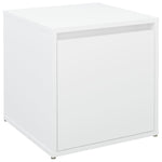 Box Drawer White 40.5x40x40 cm Engineered Wood - Bargainia.com - 