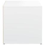 Box Drawer White 40.5x40x40 cm Engineered Wood - Bargainia.com - 