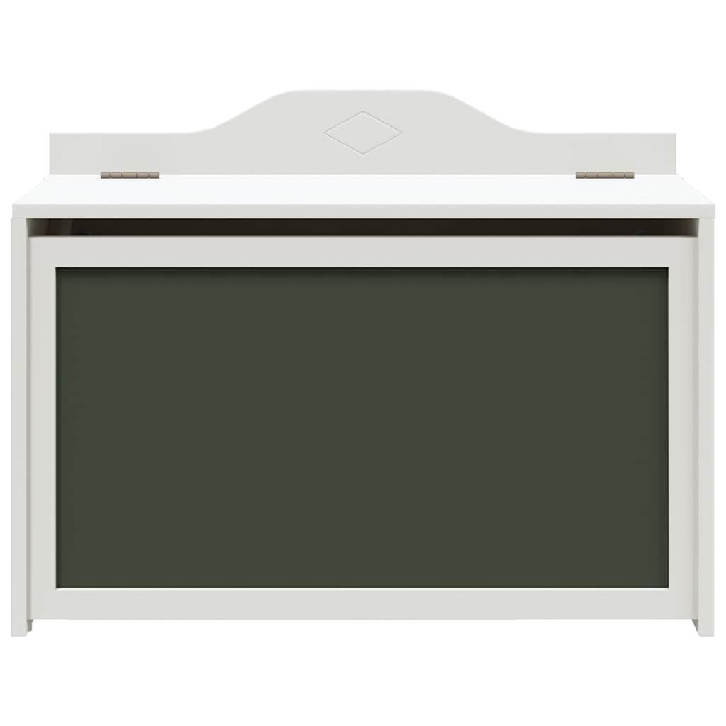 Box with Storage White 73 x 33 x 55 cm Engineered wood - Bargainia.com - 