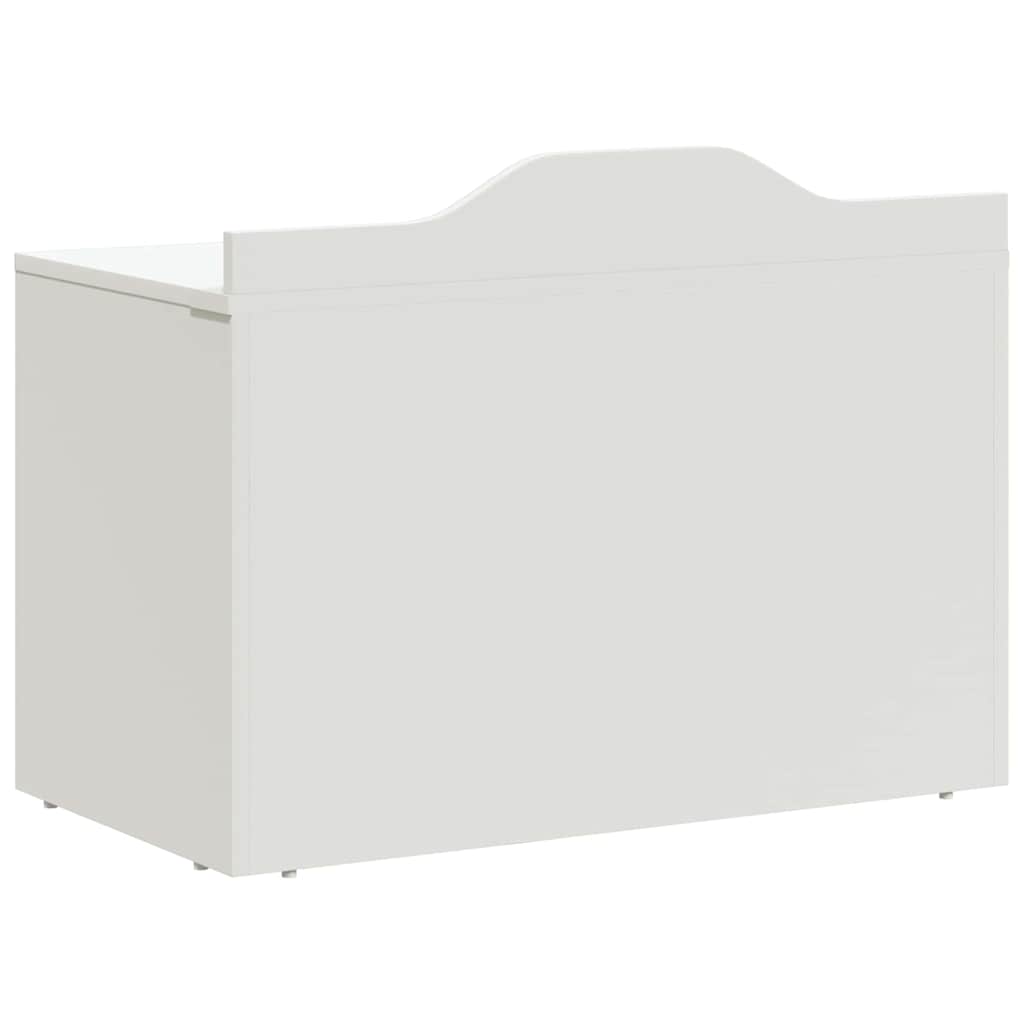 Box with Storage White 73 x 33 x 55 cm Engineered wood - Bargainia.com - 