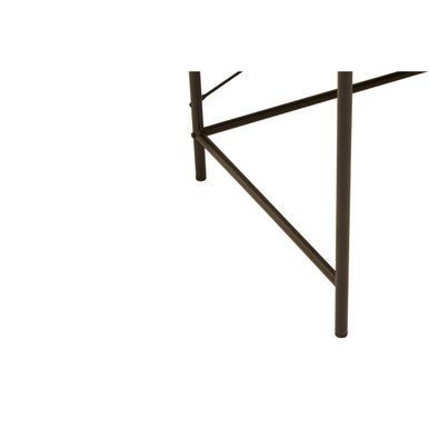 Bradbury Dark Walnut Veneer Desk With Drawers - Bargainia.com - 5018705490632