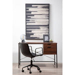 Bradbury Dark Walnut Veneer Desk With Drawers - Bargainia.com - 5018705490632