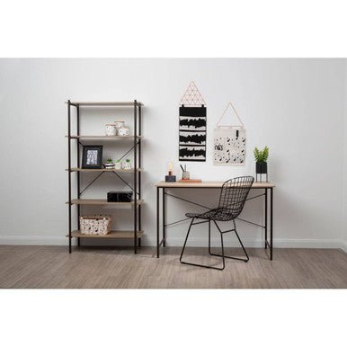 Bradbury Grey Oak Top Desk - Bargainia.com - 5018705490670