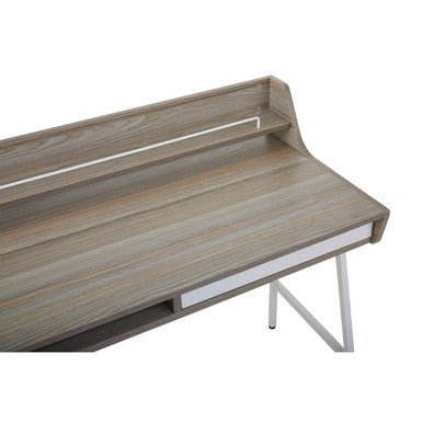 Bradbury Light Oak Veneer Desk - Bargainia.com - 5018705490588