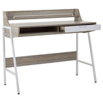 Bradbury Light Oak Veneer Desk - Bargainia.com - 5018705490588