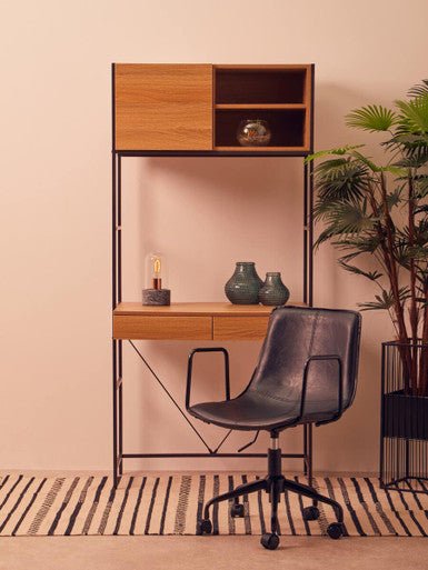 Bradbury Natural Oak Effect Desk - Bargainia.com - 5018705490823