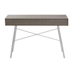 Bradbury Two Drawer Light Oak Veneer Desk - Bargainia.com - 5018705490533