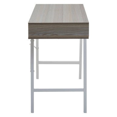 Bradbury Two Drawer Light Oak Veneer Desk - Bargainia.com - 5018705490533