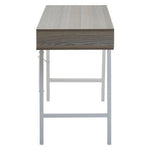 Bradbury Two Drawer Light Oak Veneer Desk - Bargainia.com - 5018705490533