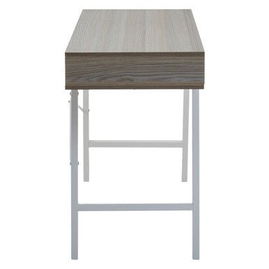 Bradbury Two Drawer Light Oak Veneer Desk - Bargainia.com - 5018705490533