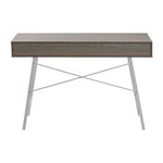 Bradbury Two Drawer Light Oak Veneer Desk - Bargainia.com - 5018705490533