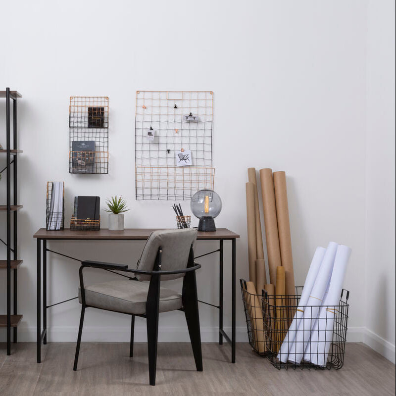 Set Of 2 Rowan Black Wire Storage Baskets