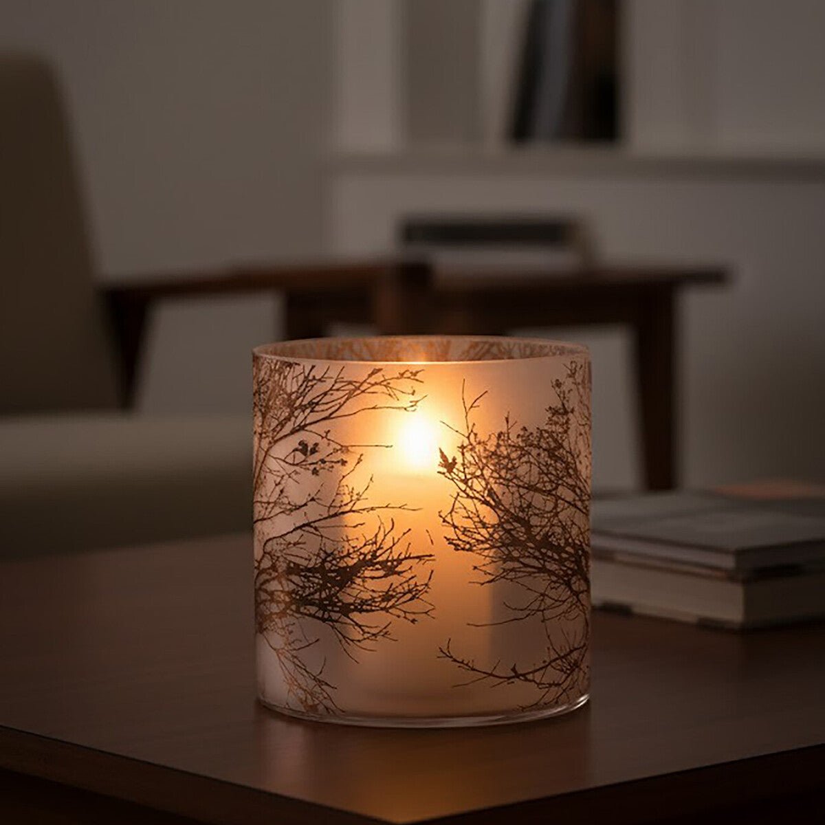 Branch Large Glass Hurricane Candle Holder - Bargainia.com - 5018705426402