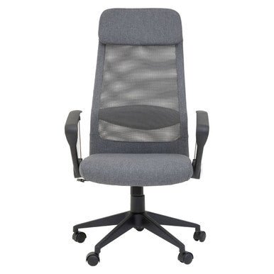 Brent Grey Mesh And Fabric Home Office Chair - Bargainia.com - 5018705947761