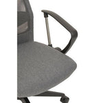 Brent Grey Mesh And Fabric Home Office Chair - Bargainia.com - 5018705947761