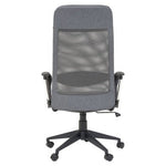 Brent Grey Mesh And Fabric Home Office Chair - Bargainia.com - 5018705947761