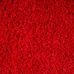 Bright Red Thick Shaggy Rug - California - Bargainia.com - 