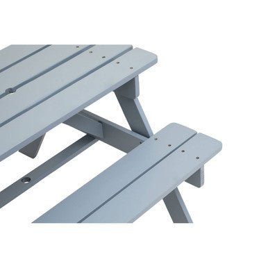 Brighton Grey Finish Wood Kids Picnic Bench - Bargainia.com - 5018705946436