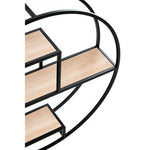 Brixton 3 Tier Round Metal Wall Shelf - Bargainia.com - 5018705427621
