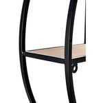 Brixton 3 Tier Round Metal Wall Shelf - Bargainia.com - 5018705427621