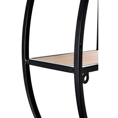 Brixton 3 Tier Round Metal Wall Shelf - Bargainia.com - 5018705427621