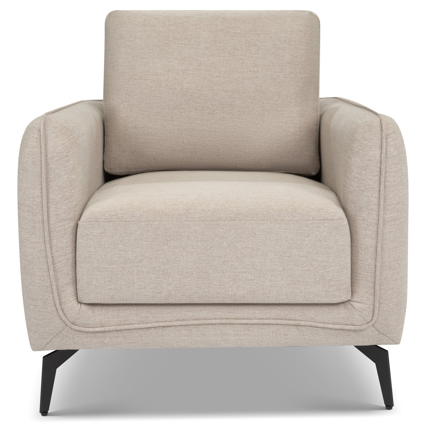 Brixton Cream Full Suite - Armchair, 2 & 3 Seater Sofa Set - Bargainia.com - 5056150285915