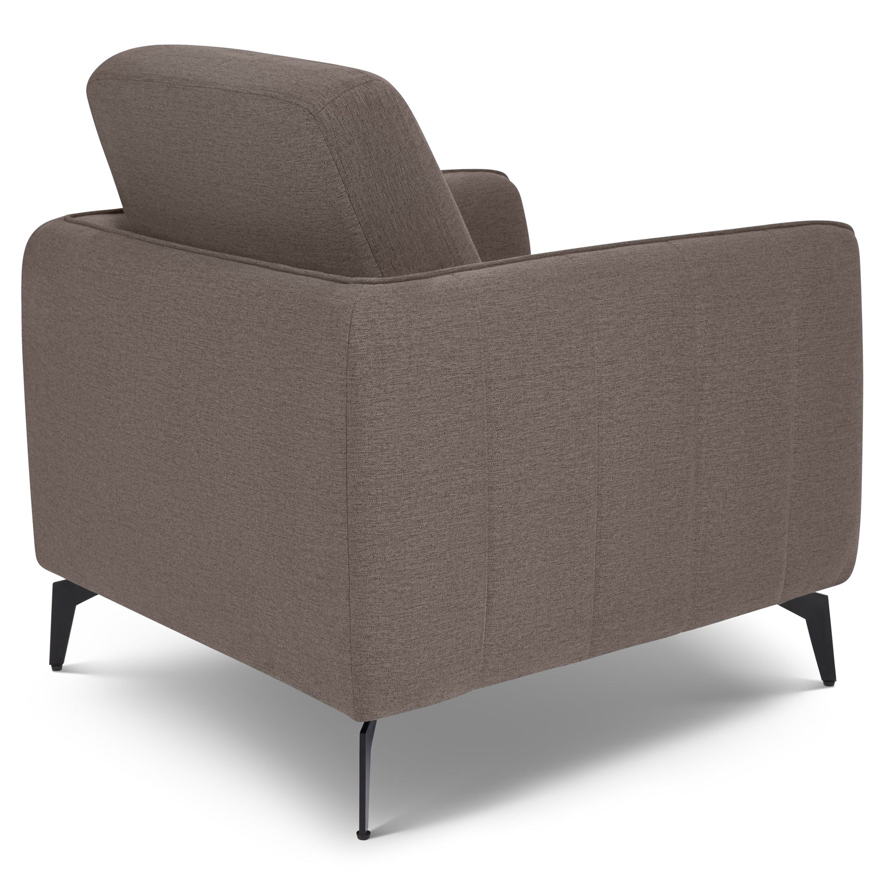 Brixton Dark Brown Full Suite - Arm Chair, 2 & 3 Seater Sofa Set - Bargainia.com - 5056150286011