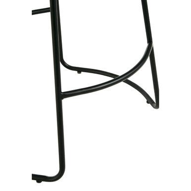 Brixton Faux Leather Bar Stool with Metal Legs - Bargainia.com - 5018705427638