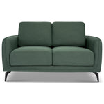 Brixton Green 2 & 3 Seater Sofa Set - Modern Fabric Sofa Suite with Steel Legs - Bargainia.com - 5056150286103