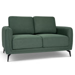 Brixton Green 2 & 3 Seater Sofa Set - Modern Fabric Sofa Suite with Steel Legs - Bargainia.com - 5056150286103