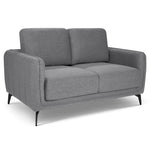 Brixton Grey Full Suite - Armchair, 2 & 3 Seater Sofa Set - Bargainia.com - 5056150286165