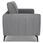 Brixton Grey Full Suite - Armchair, 2 & 3 Seater Sofa Set - Bargainia.com - 5056150286165