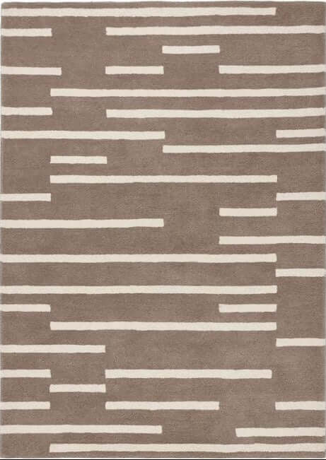 Broken Stripe Wool Rug - Bargainia.com - 