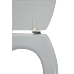 Brooks Grey Panel Effect Toilet Seat - Bargainia.com - 5018705967325