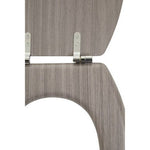 Brooks Grey Wood Toilet Seat - Bargainia.com - 5018705967363