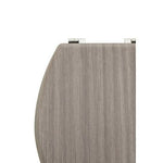 Brooks Grey Wood Toilet Seat - Bargainia.com - 5018705967363