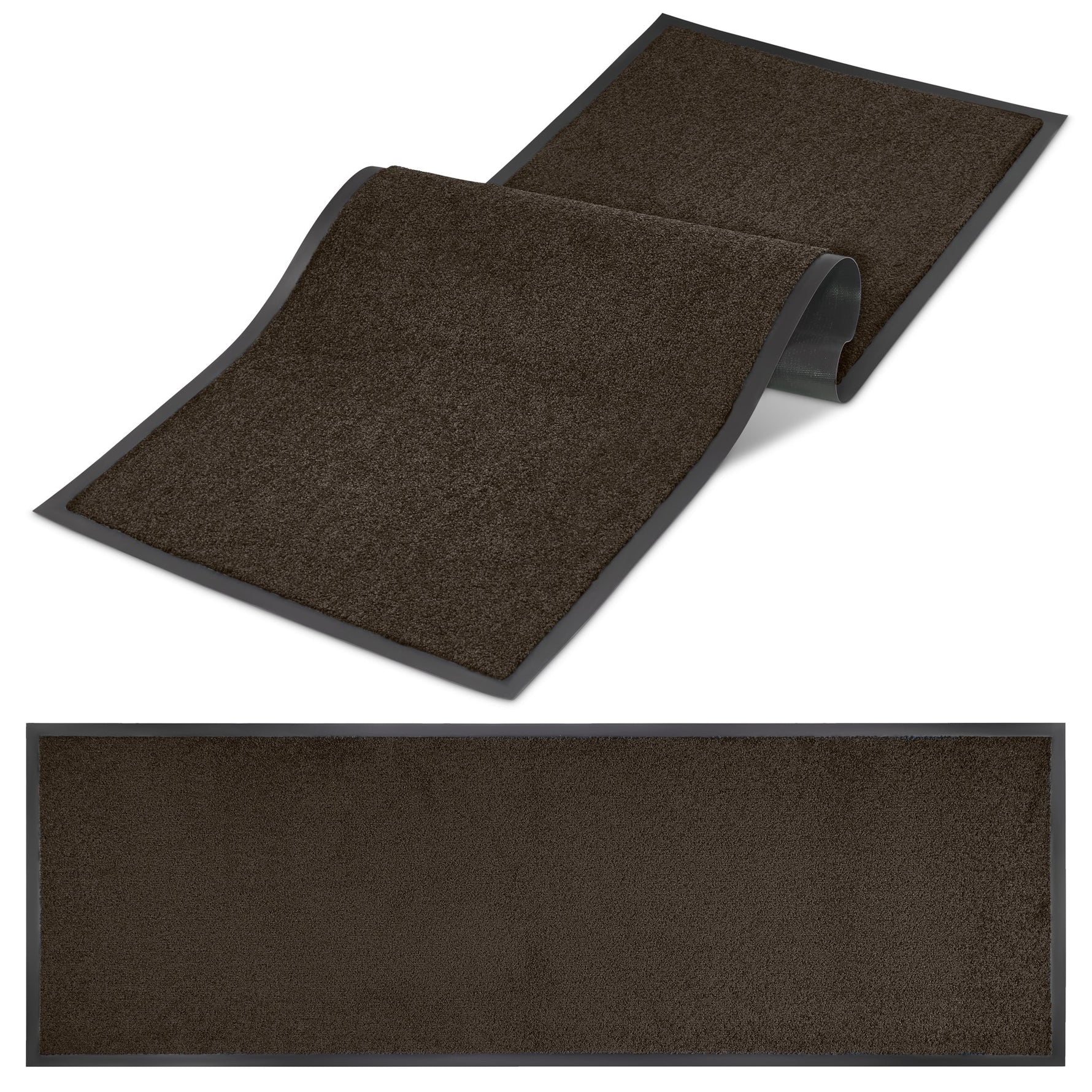 Brown Candy Non - Slip Heavy Duty Barrier Door Mat - Assorted Sizes - Bargainia.com - 