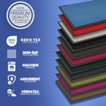 Brown Candy Non - Slip Heavy Duty Barrier Door Mat - Assorted Sizes - Bargainia.com - 