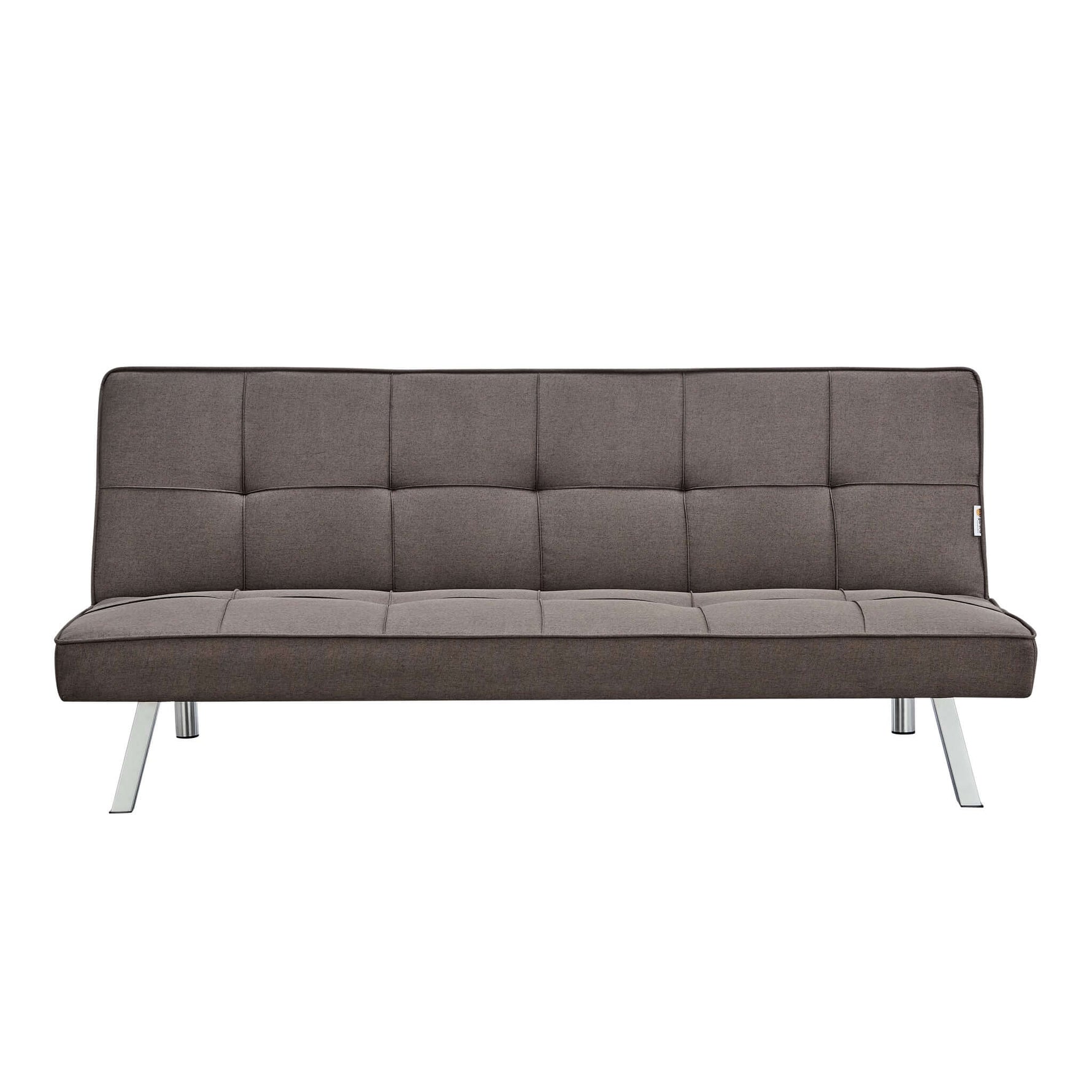 Brown Click Clack 3 Seater Sofa Bed - Britney - Bargainia.com - 