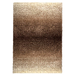 Brown Ombre Blend Thick Shaggy Rug - California - Bargainia.com - 